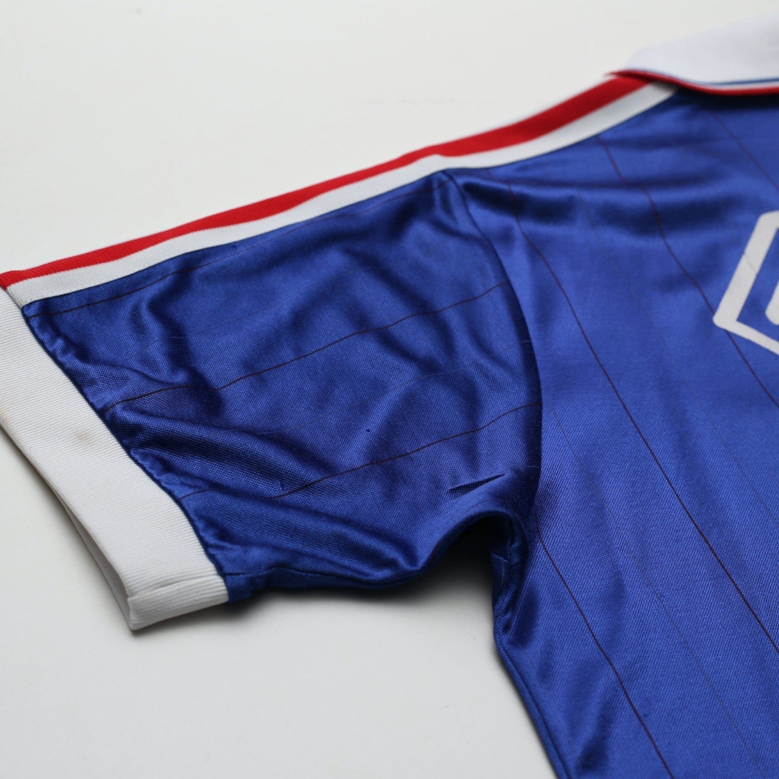 1982 Platini #10 France Retro adidas Originals Home Football Shirt (M/L)