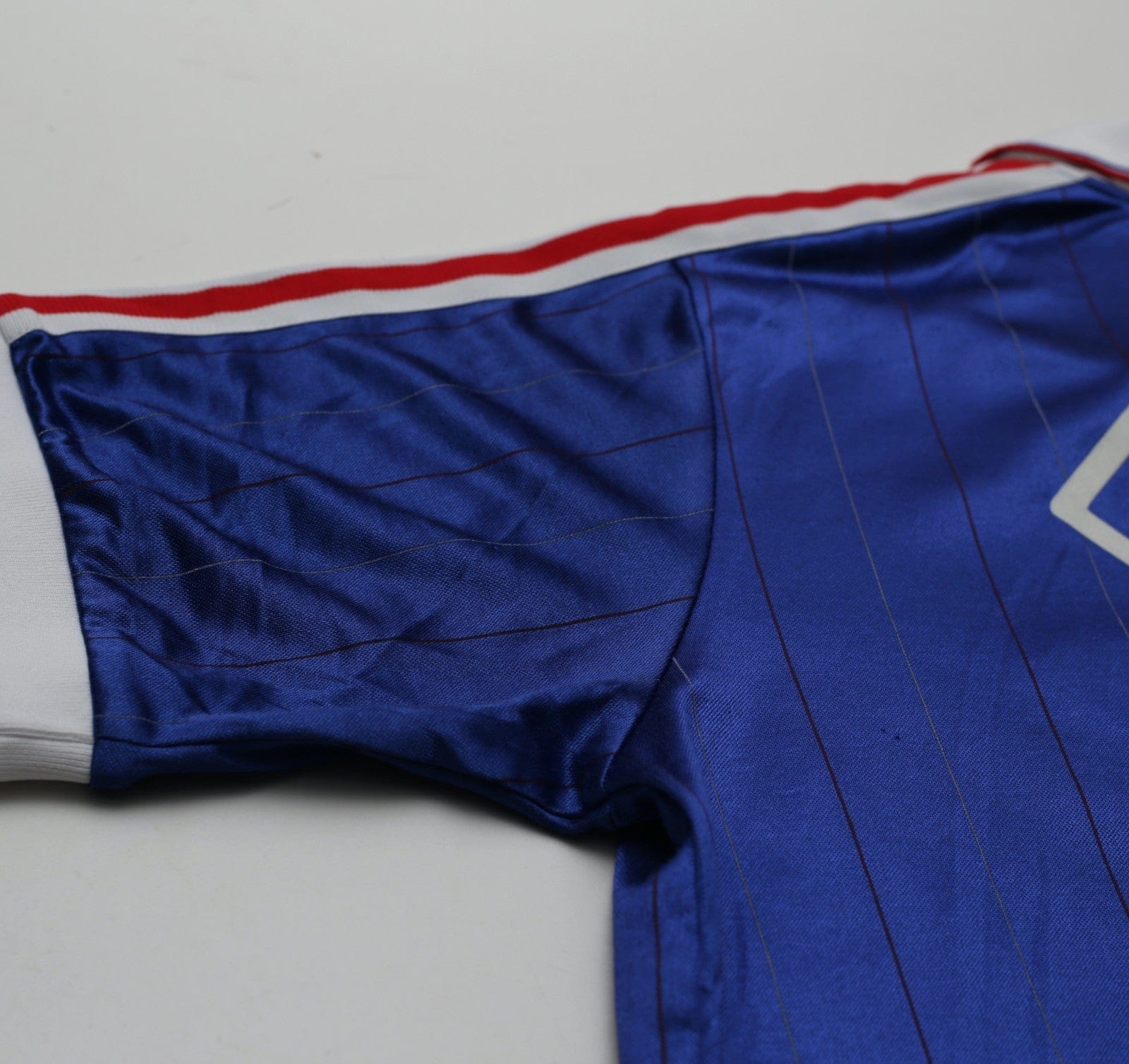 1982 Platini #10 France Retro adidas Originals Home Football Shirt (M/L)