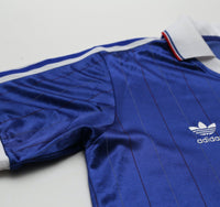 1982 Platini #10 France Retro adidas Originals Home Football Shirt (M/L)