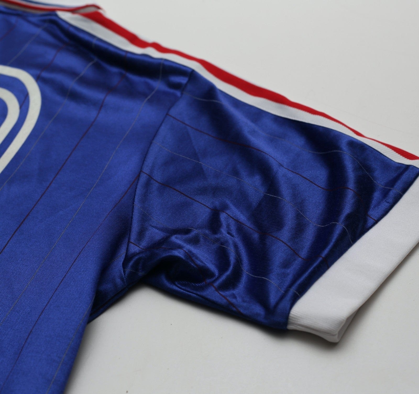 1982 Platini #10 France Retro adidas Originals Home Football Shirt (M/L)