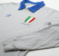 1982 ZOFF #1 Italy Retro adidas Originals World Cup 82 Goalkeeper Shirt (M) GK