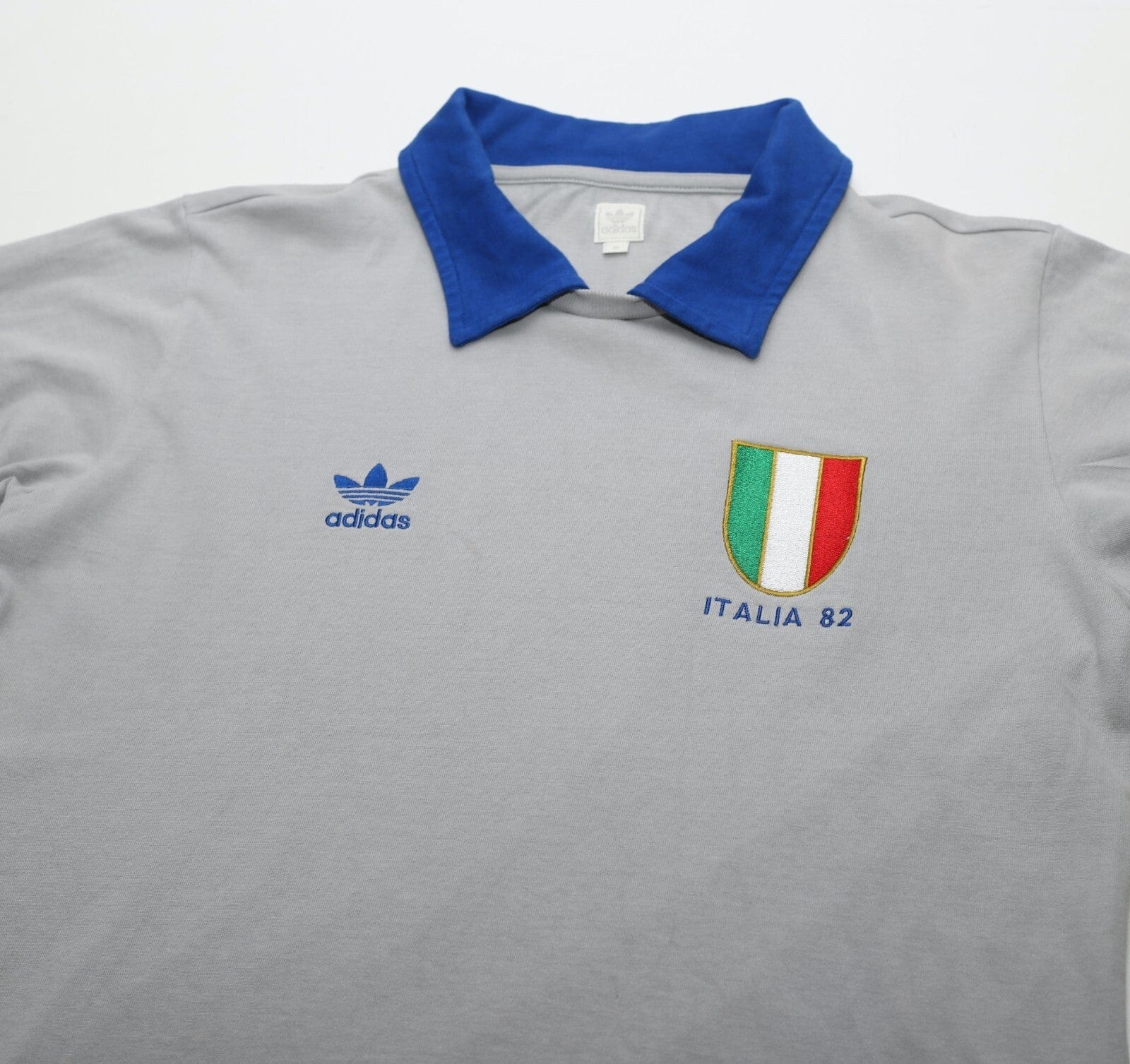 1982 ZOFF #1 Italy Retro adidas Originals World Cup 82 Goalkeeper Shirt (M) GK
