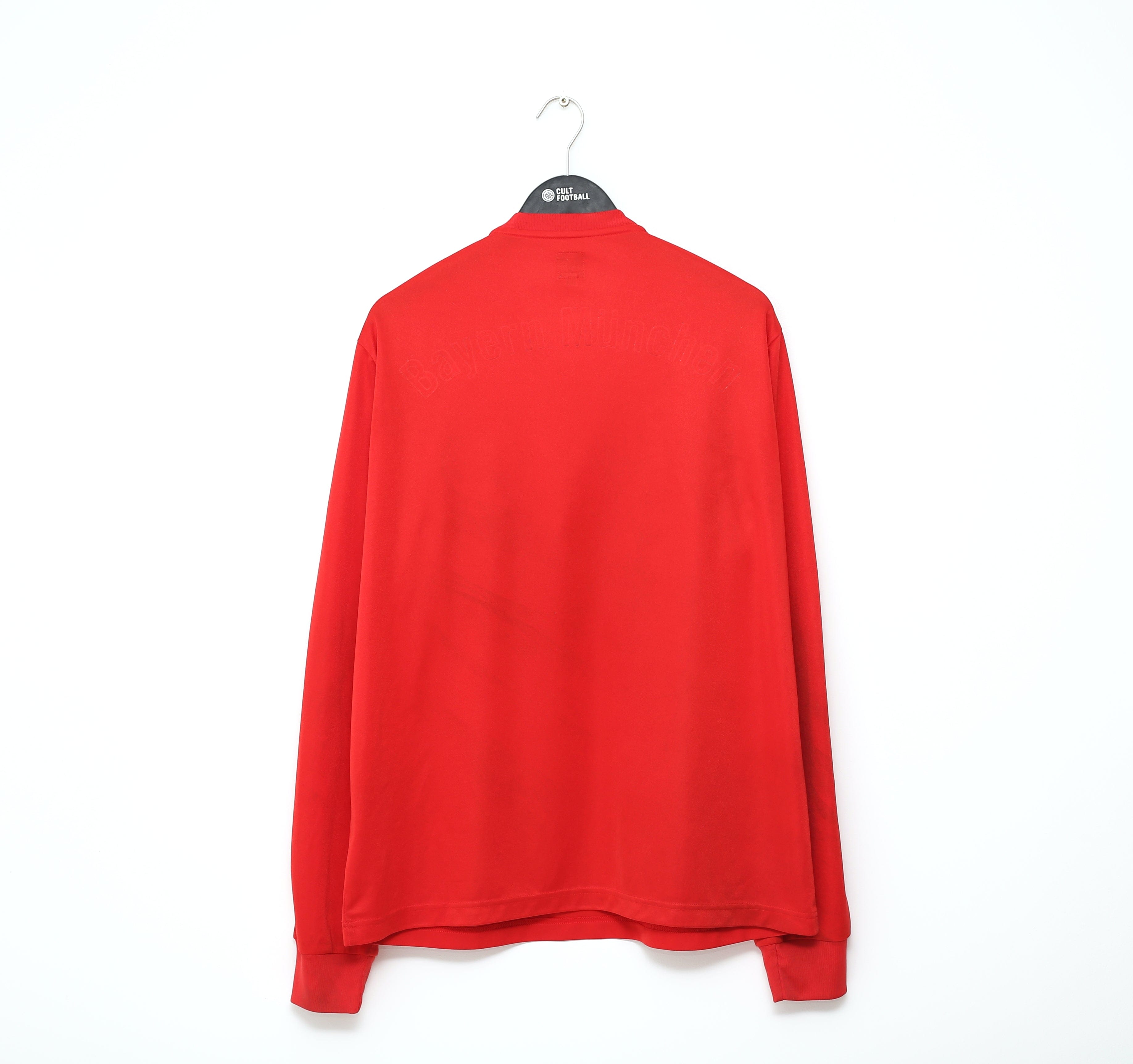 1983/84 BAYERN MUNICH Retro adidas Originals Home LS Football Shirt (XL)