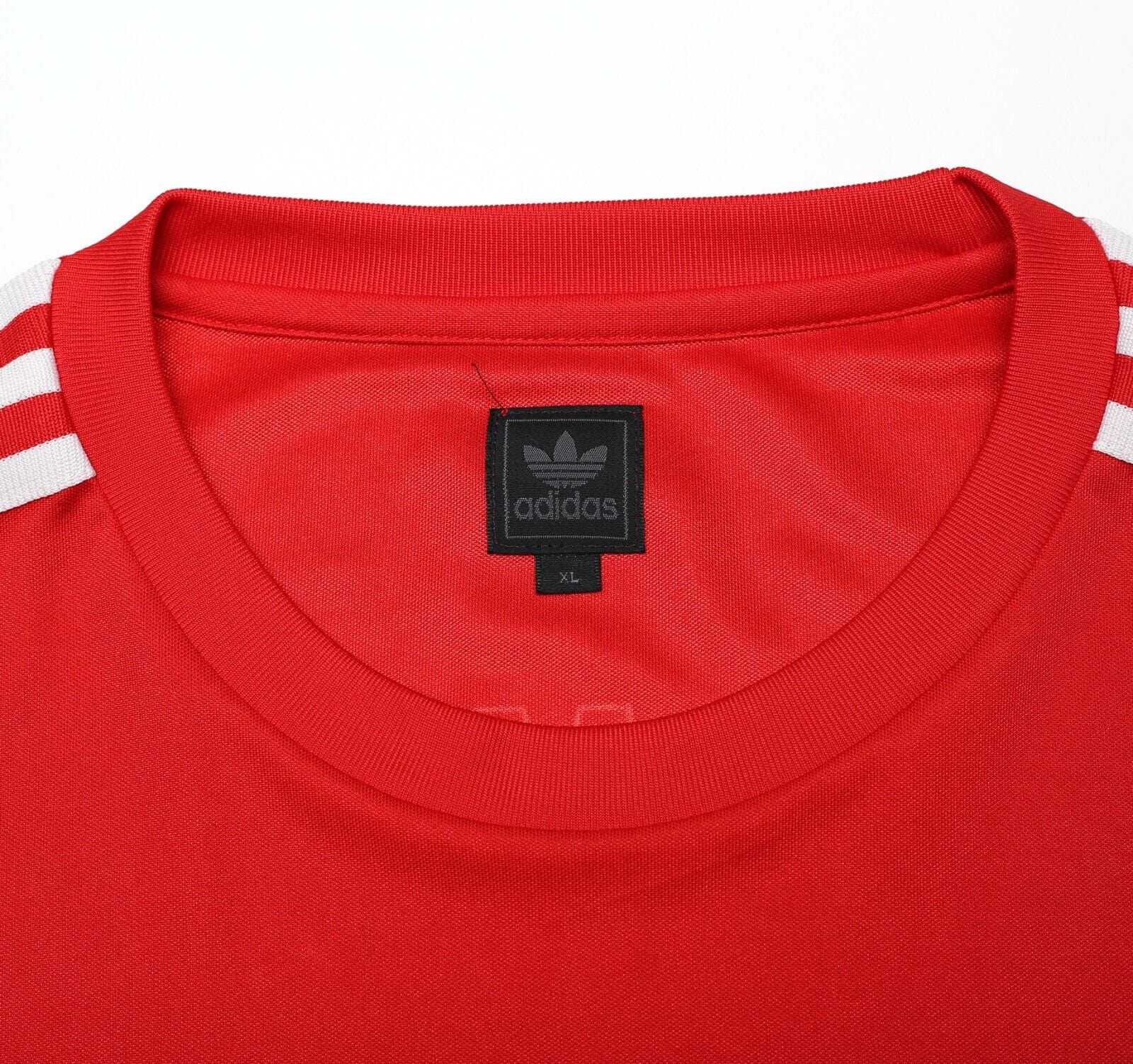 1983/84 BAYERN MUNICH Retro adidas Originals Home LS Football Shirt (XL)