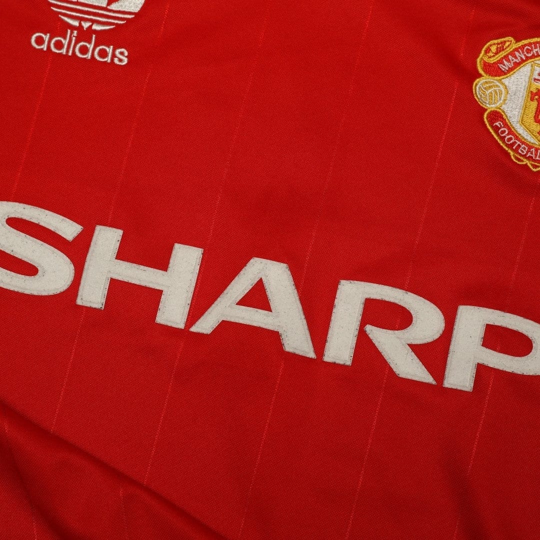 1983/84 Robson #7 Manchester United adidas Originals Home Football Shirt (S/M)