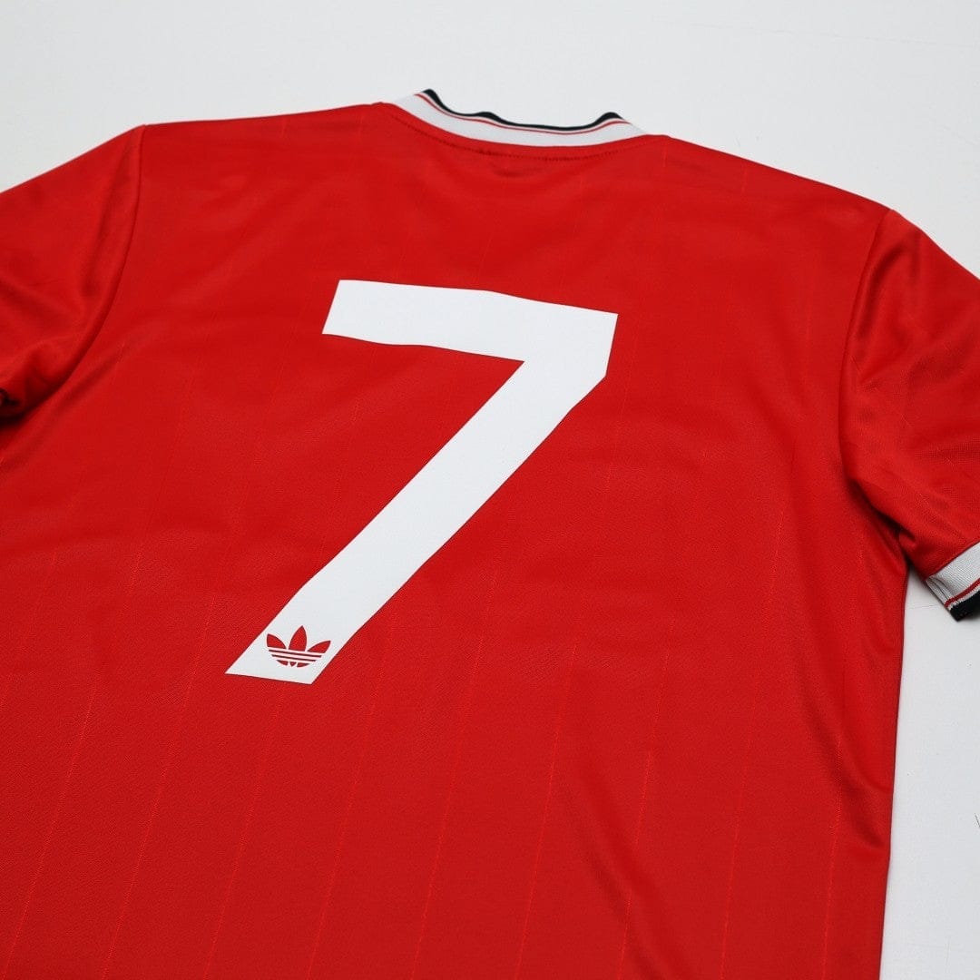 1983/84 Robson #7 Manchester United adidas Originals Home Football Shirt (S/M)