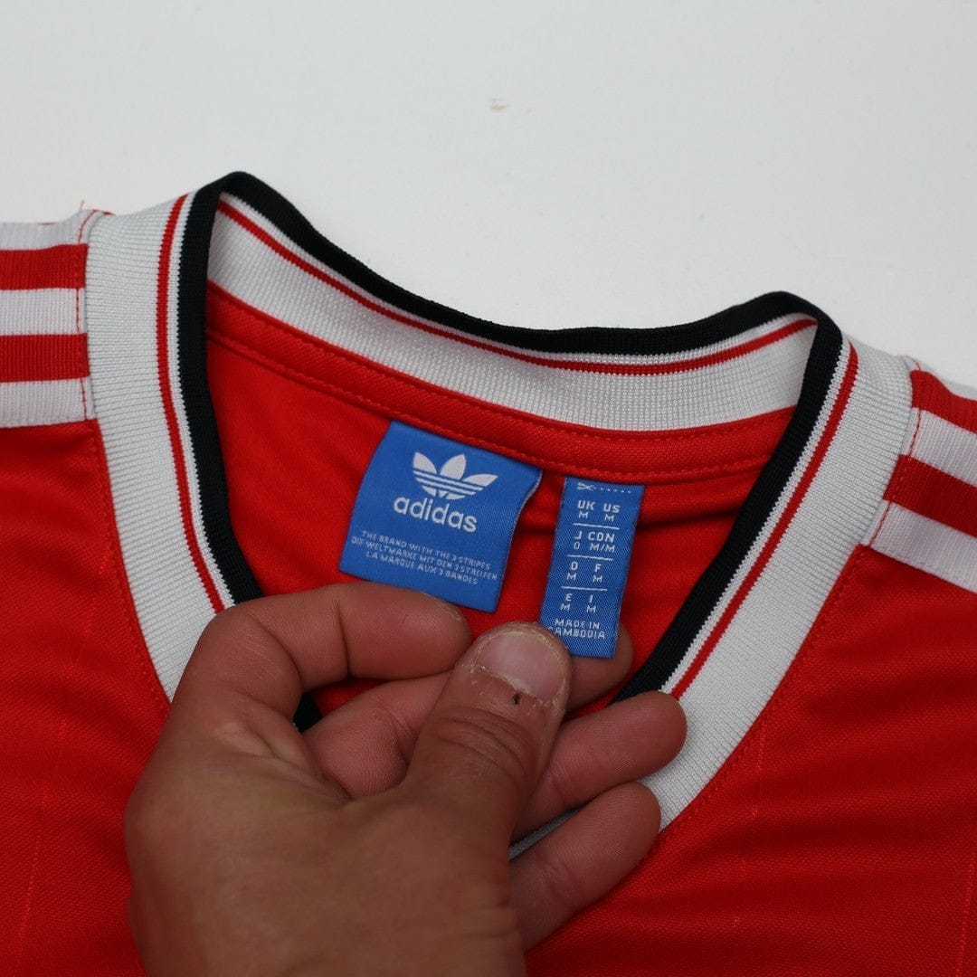 1983/84 Robson #7 Manchester United adidas Originals Home Football Shirt (S/M)