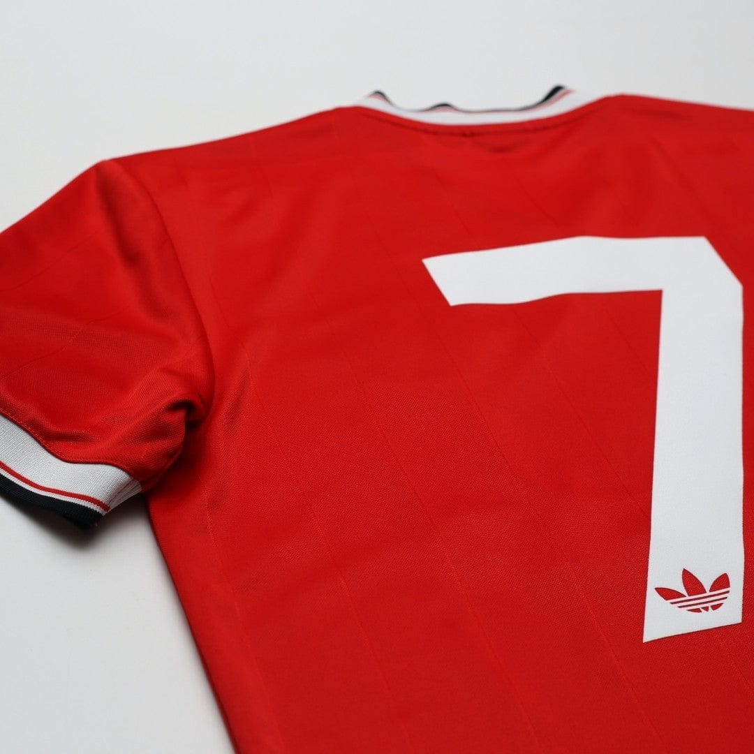 1983/84 Robson #7 Manchester United adidas Originals Home Football Shirt (S/M)