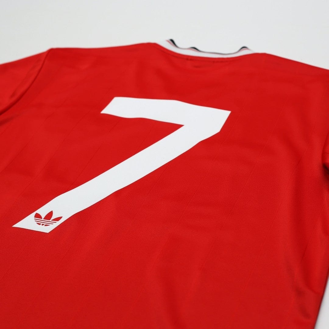 1983/84 Robson #7 Manchester United adidas Originals Home Football Shirt (S/M)