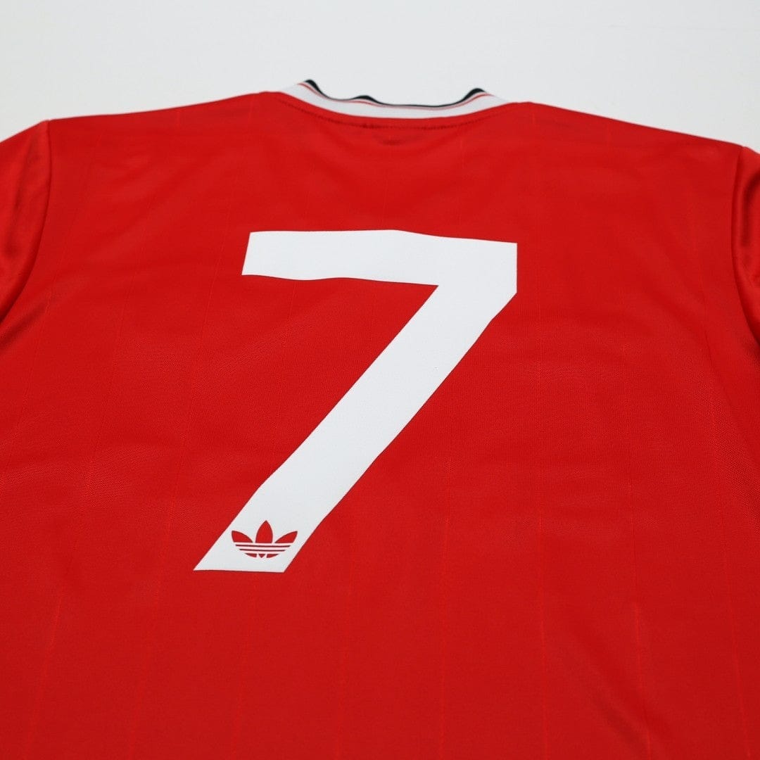 1983/84 Robson #7 Manchester United adidas Originals Home Football Shirt (S/M)