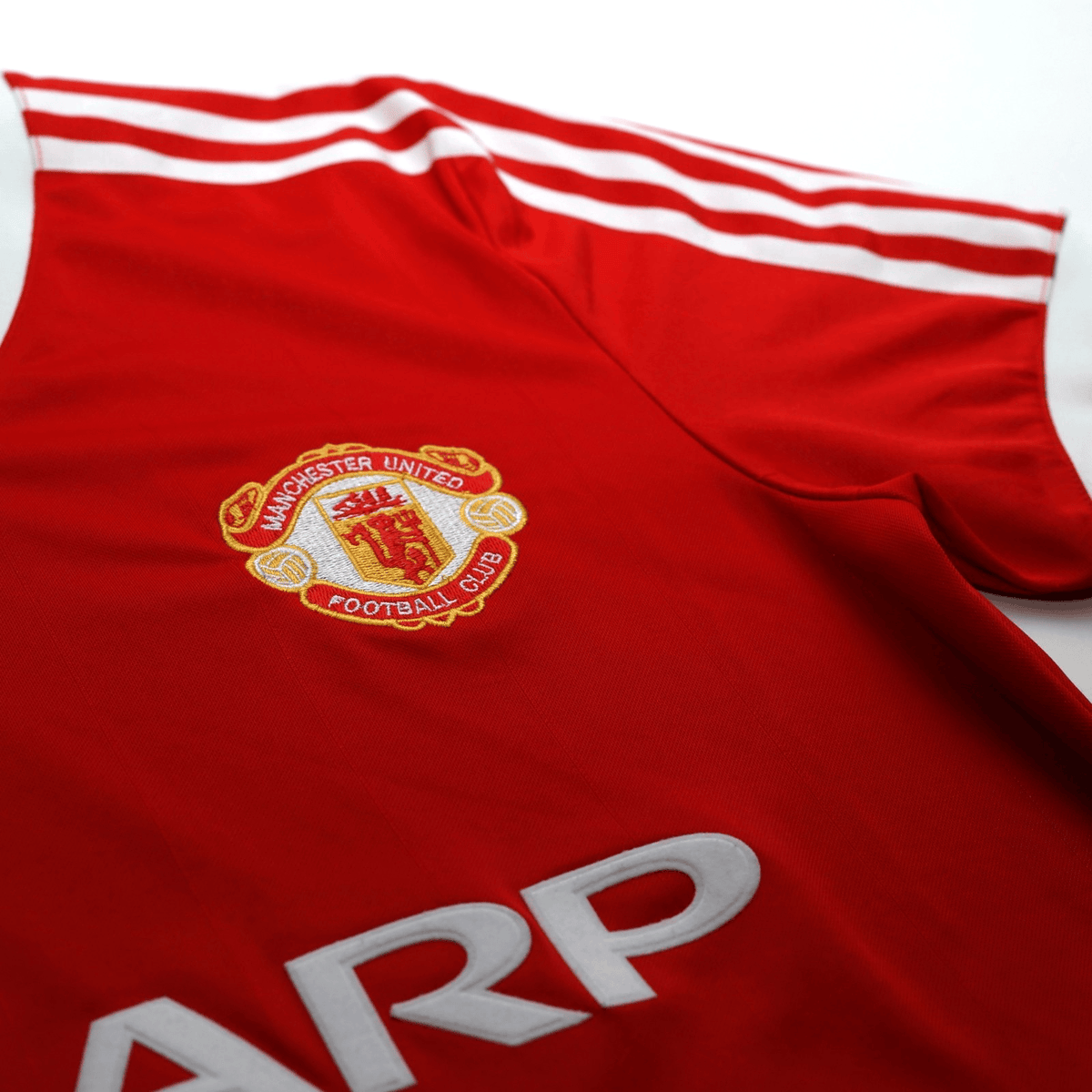 1983/84 Robson #7 Manchester United Home adidas Originals Football Shirt (M)