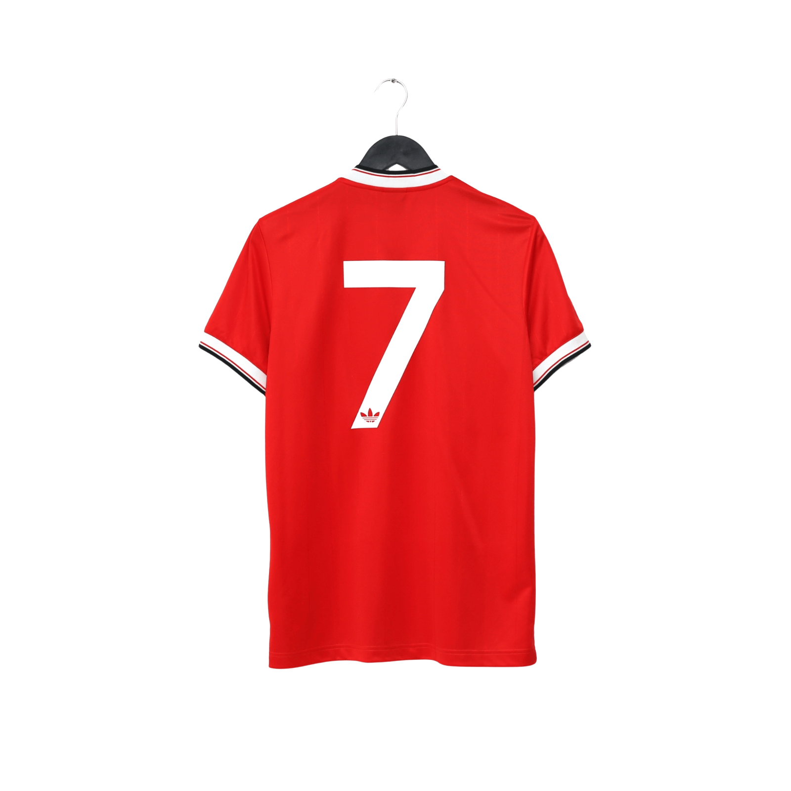 1983/84 Robson #7 Manchester United Home adidas Originals Football Shirt (M)