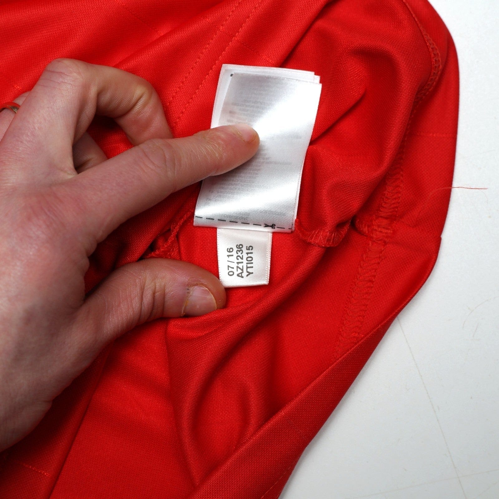 1983/84 Robson #7 Manchester United Home adidas Originals Football Shirt (M)