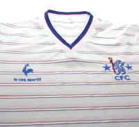 1984/85 CHELSEA Vintage le coq sportif Away Football Shirt Jersey (Y/XS)