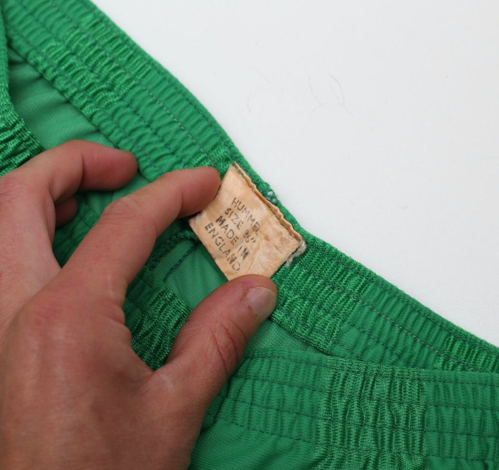 1984/85 NORWICH CITY Vintage Hummel Home Football Shorts 36" (L)