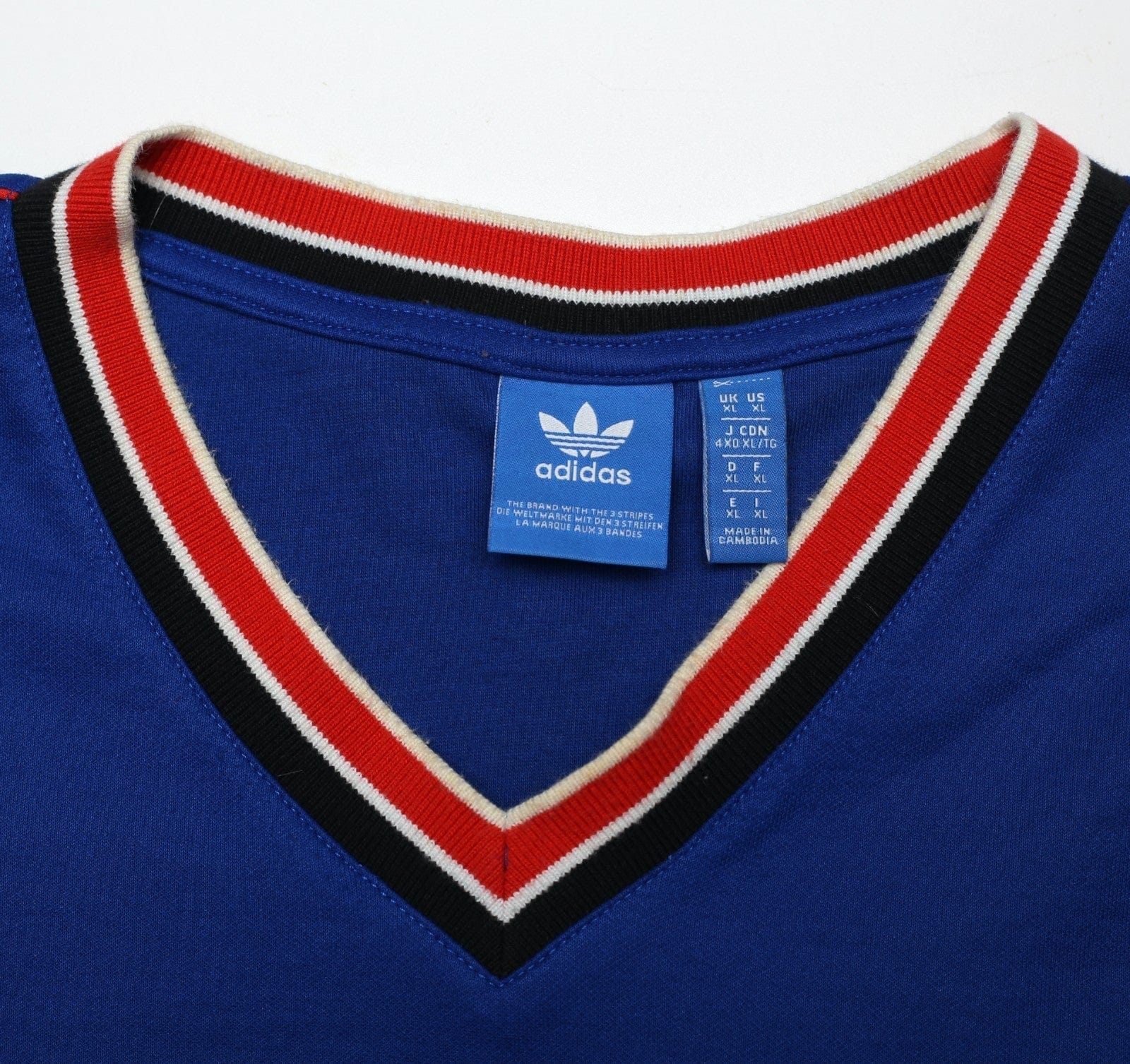 1984/85 ROBSON #7 Manchester United adidas Originals Away Football Shirt (L/XL)