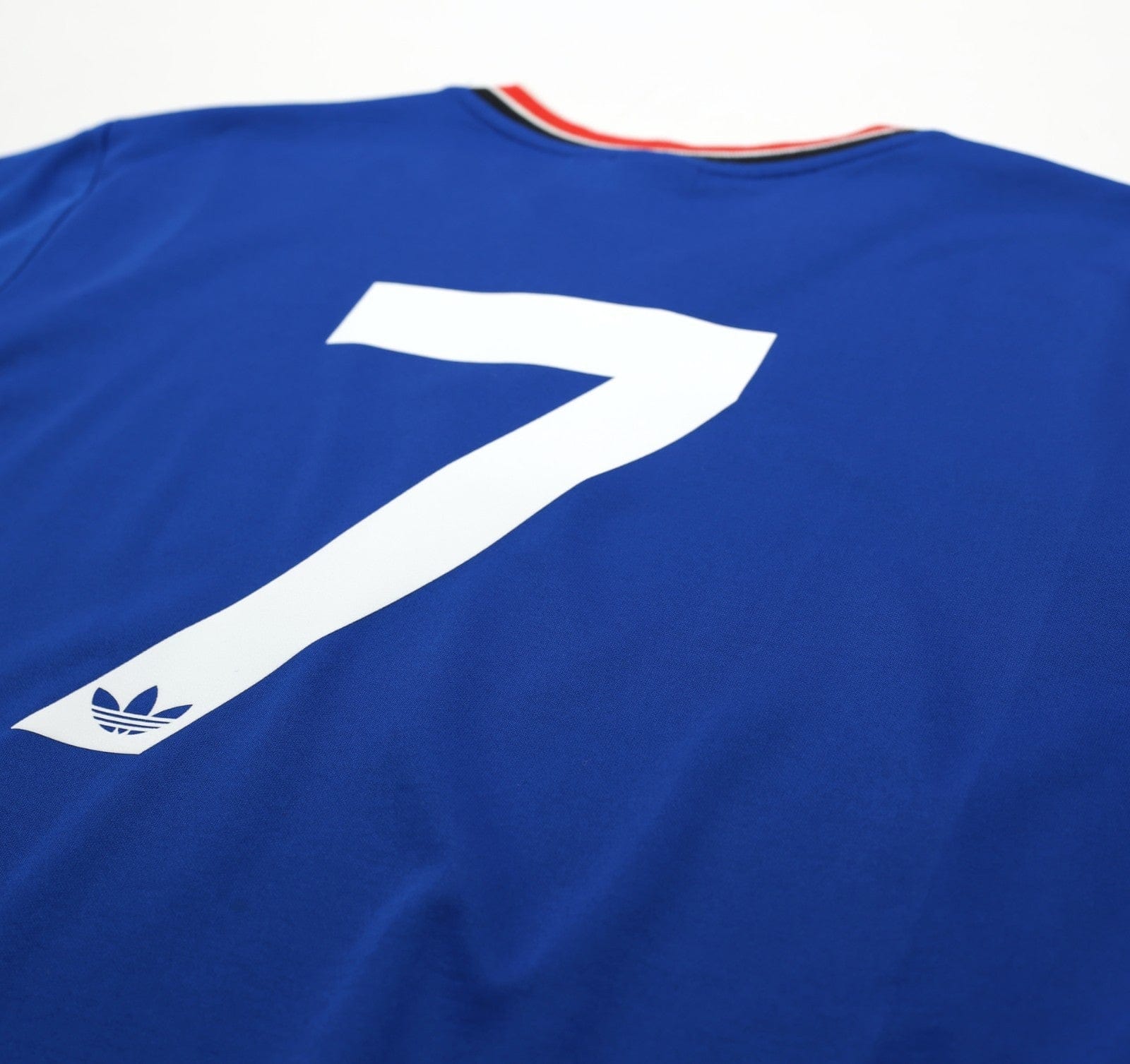 1984/85 ROBSON #7 Manchester United adidas Originals Away Football Shirt (L/XL)