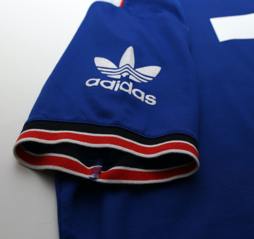 1984/85 ROBSON #7 Manchester United adidas Originals Away Football Shirt (L/XL)