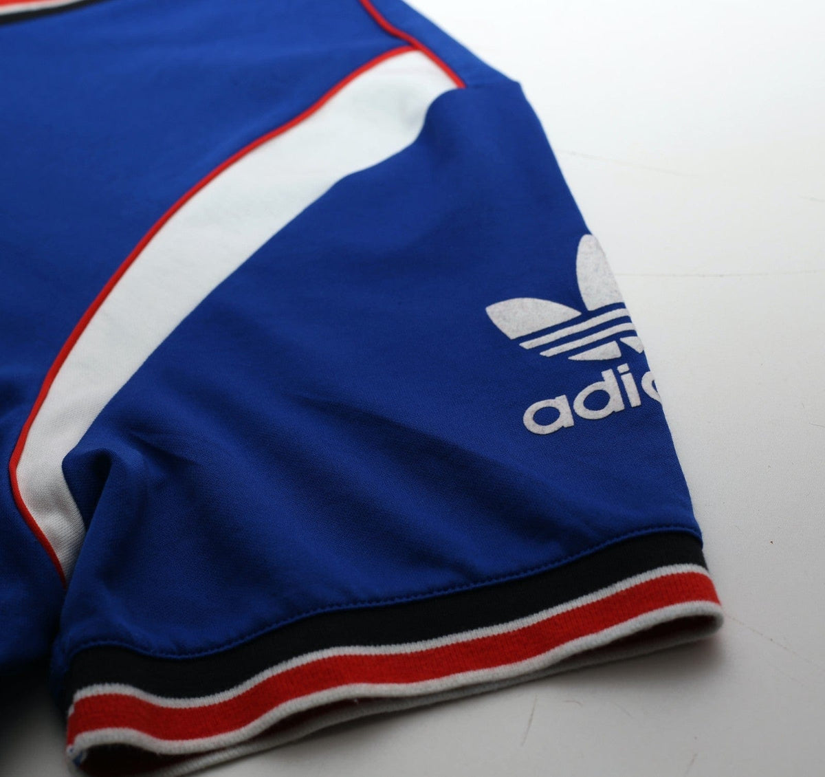 1984/85 ROBSON #7 Manchester United adidas Originals Away Football Shirt (L/XL)