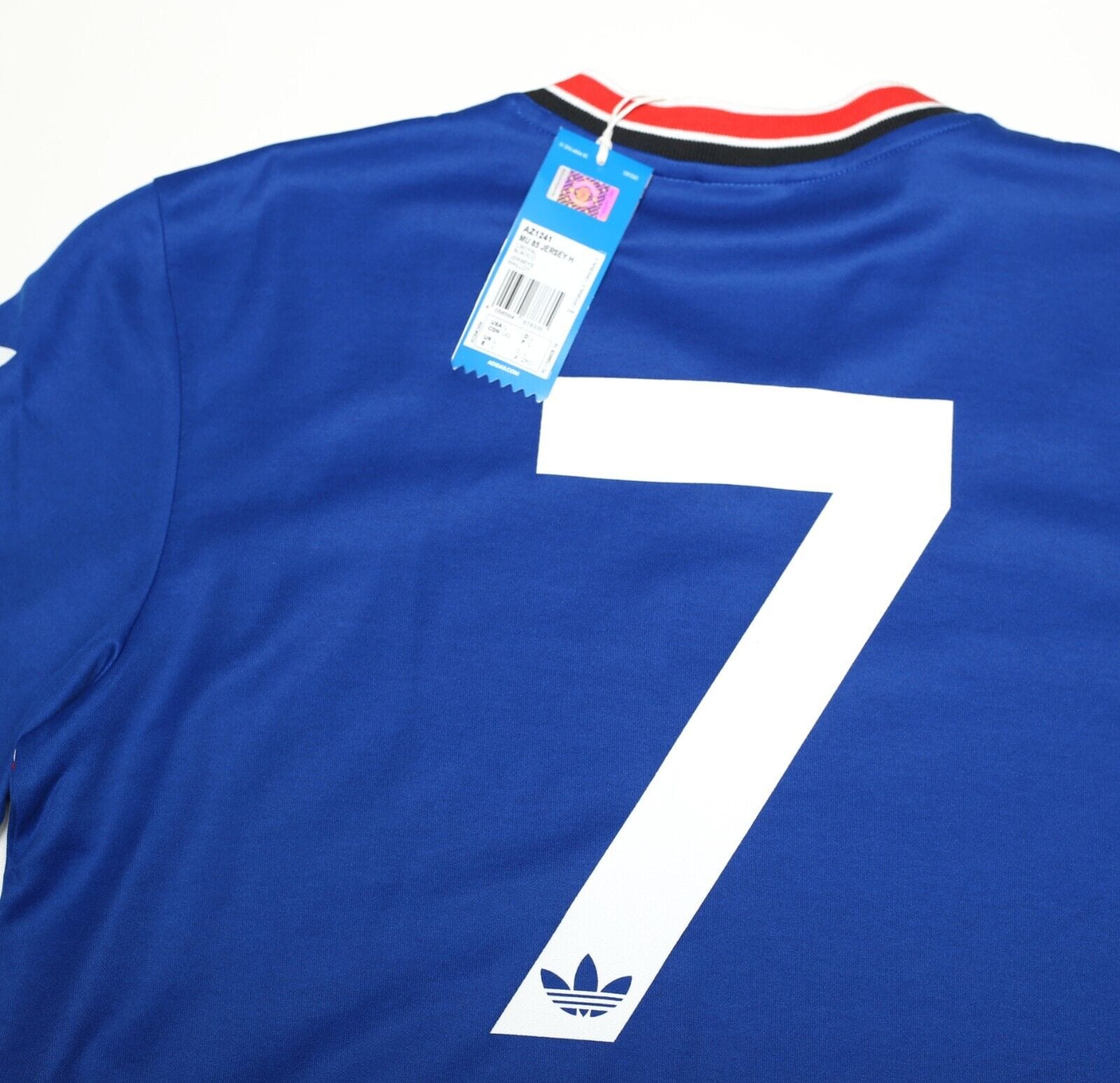 1984/85 ROBSON #7 Manchester United adidas Originals Third Shirt (L) BNWT