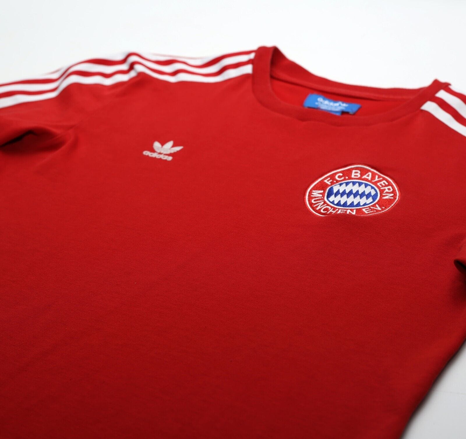 1984/86 BAYERN MUNICH Retro adidas Originals Football L/S Shirt (S/M)