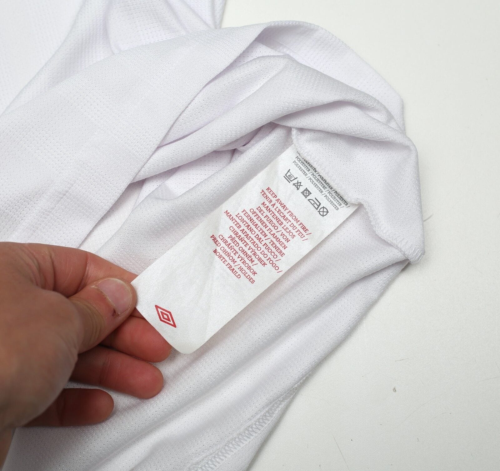 1984/87 ENGLAND Retro Umbro Home Football Shirt (M) Mexico World Cup 1986