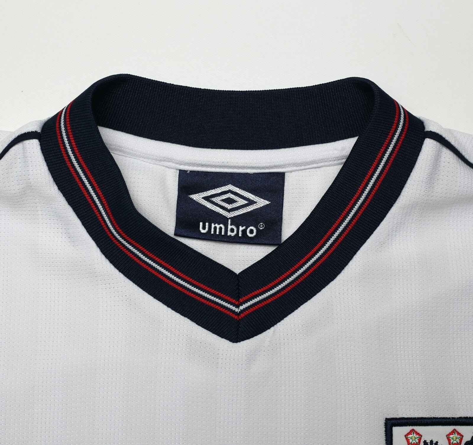 1984/87 ENGLAND Retro Umbro Home Football Shirt (S) Mexico World Cup 1986