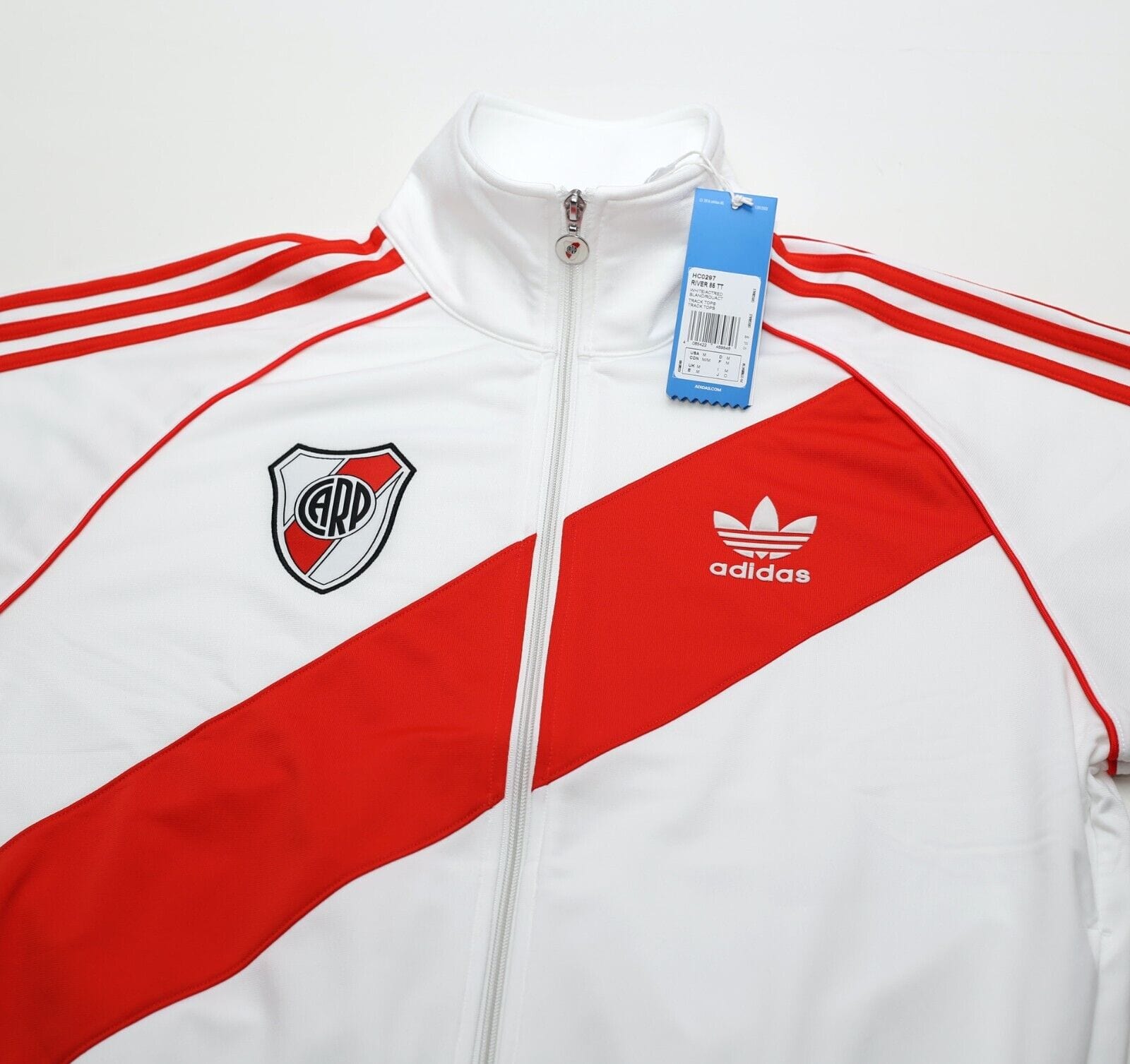 1985/86 RIVER PLATE Retro adidas Originals Football Track