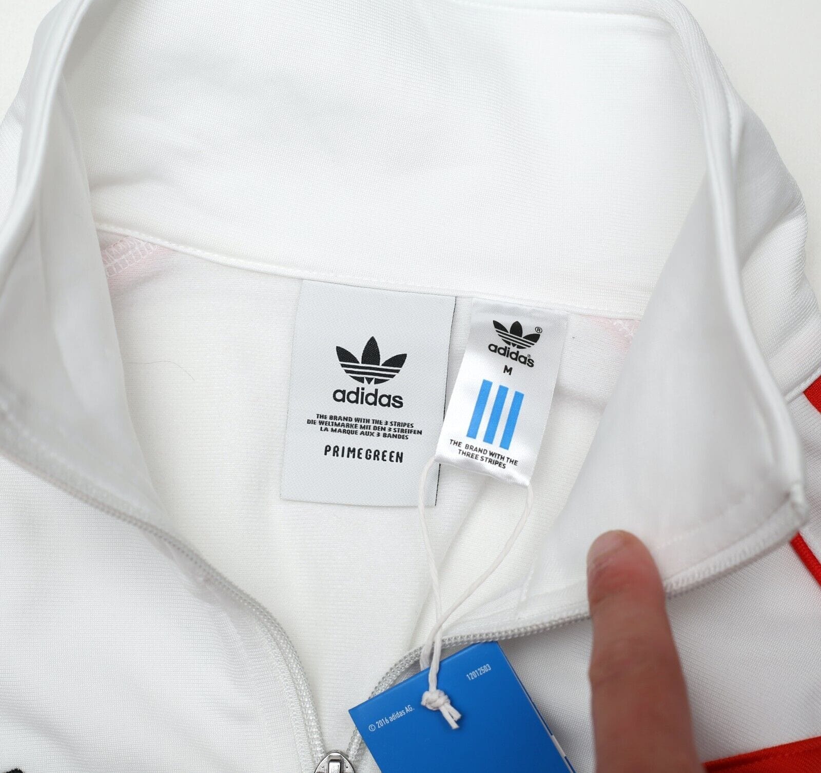 1985/86 RIVER PLATE Retro adidas Originals Football Track Top Jacket (M) BNWT