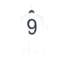 1985/86 SANCHEZ #9 Real Madrid Retro adidas Originals Home Football Shirt (L)