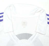1985/86 SANCHEZ #9 Real Madrid Retro adidas Originals Home Football Shirt (L)