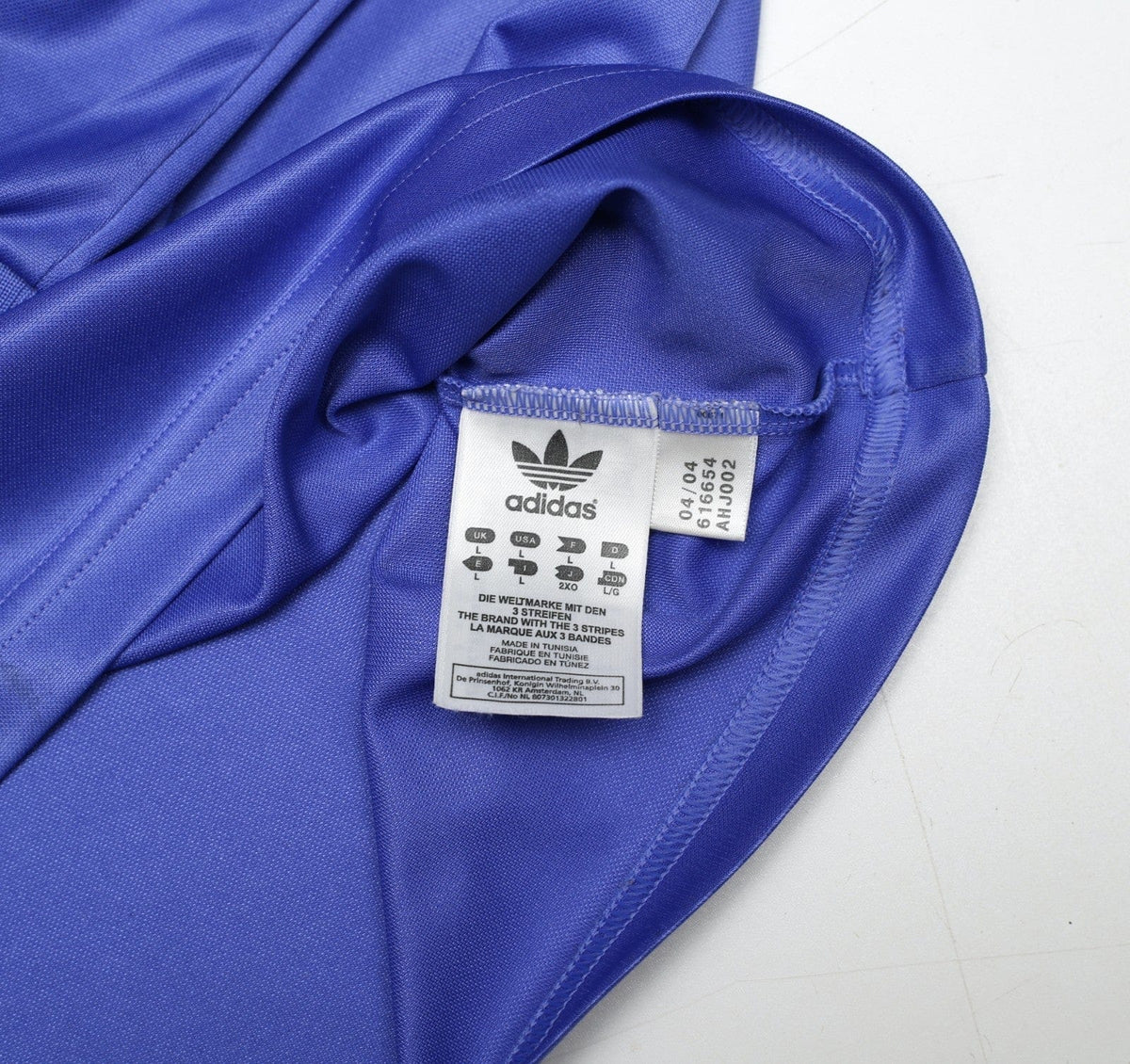 1985/86 SANCHEZ #9 Real Madrid Retro adidas Originals LS Away Football Shirt (L)