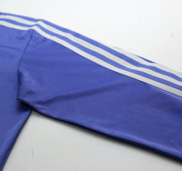 1985/86 SANCHEZ #9 Real Madrid Retro adidas Originals LS Away Football Shirt (L)