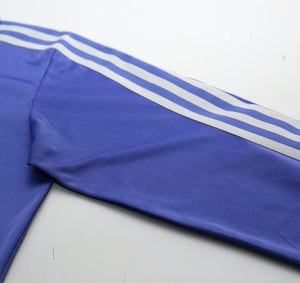 1985/86 SANCHEZ #9 Real Madrid Retro adidas Originals LS Away Football Shirt (L)