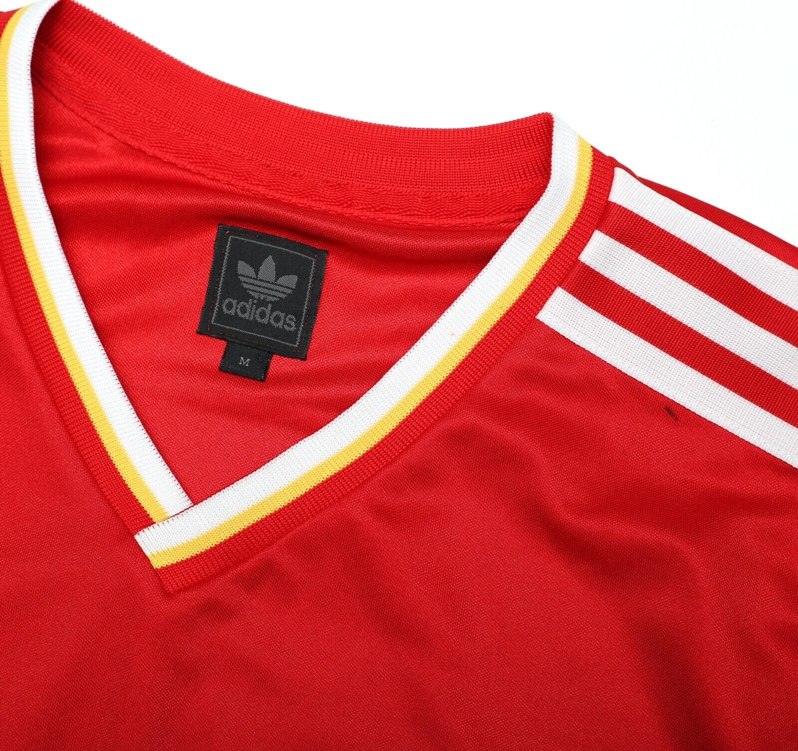 1985/87 DALGLISH #7 Liverpool Retro adidas Originals Home Football Shirt (M)