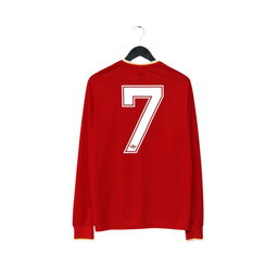 1985/87 Dalglish #7 Liverpool Retro adidas Originals L/S Home Football Shirt M/L