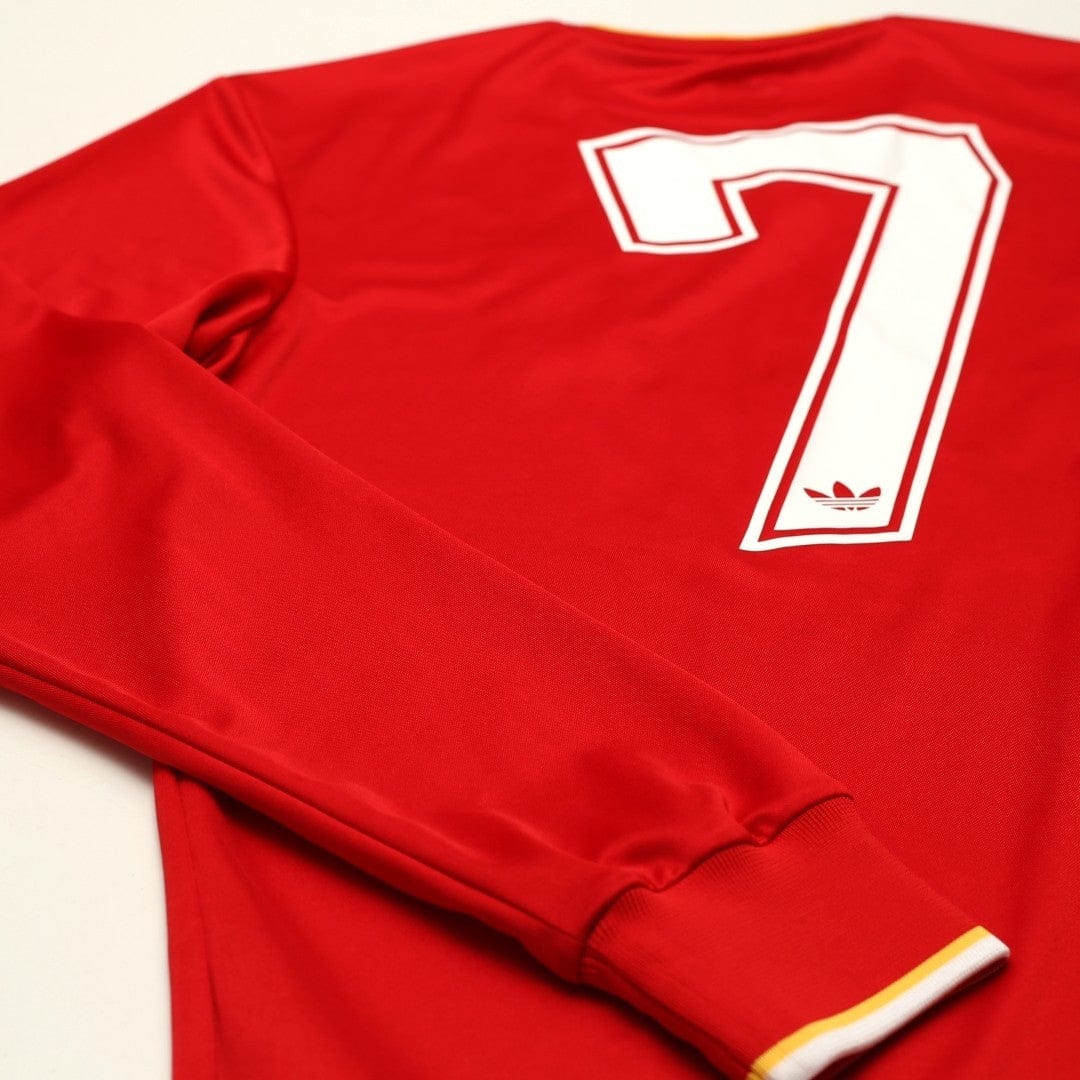 1985/87 Dalglish #7 Liverpool Retro adidas Originals L/S Home Football Shirt M/L