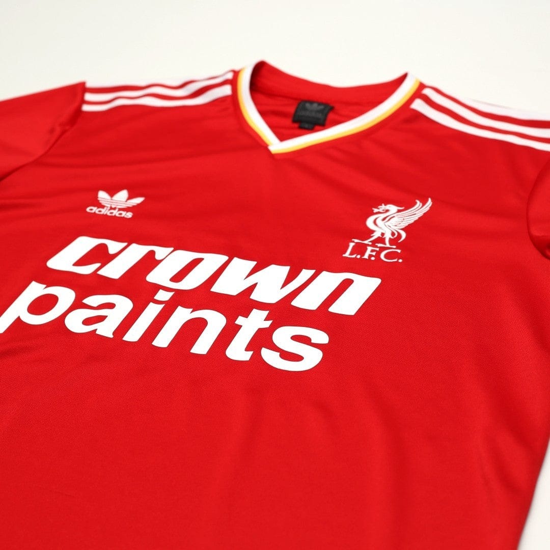 1985/87 Dalglish #7 Liverpool Retro adidas Originals L/S Home Football Shirt M/L