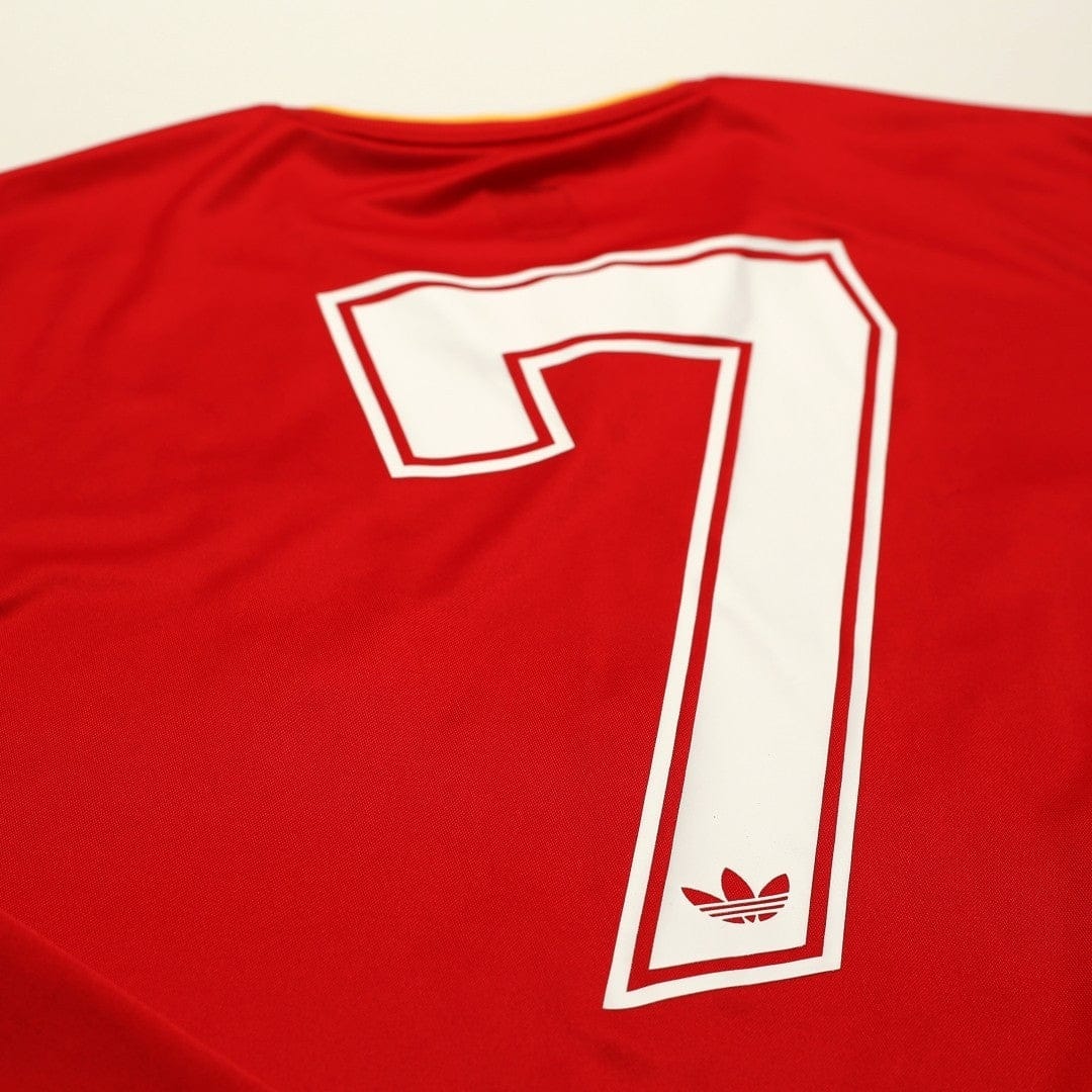 1985/87 Dalglish #7 Liverpool Retro adidas Originals L/S Home Football Shirt M/L