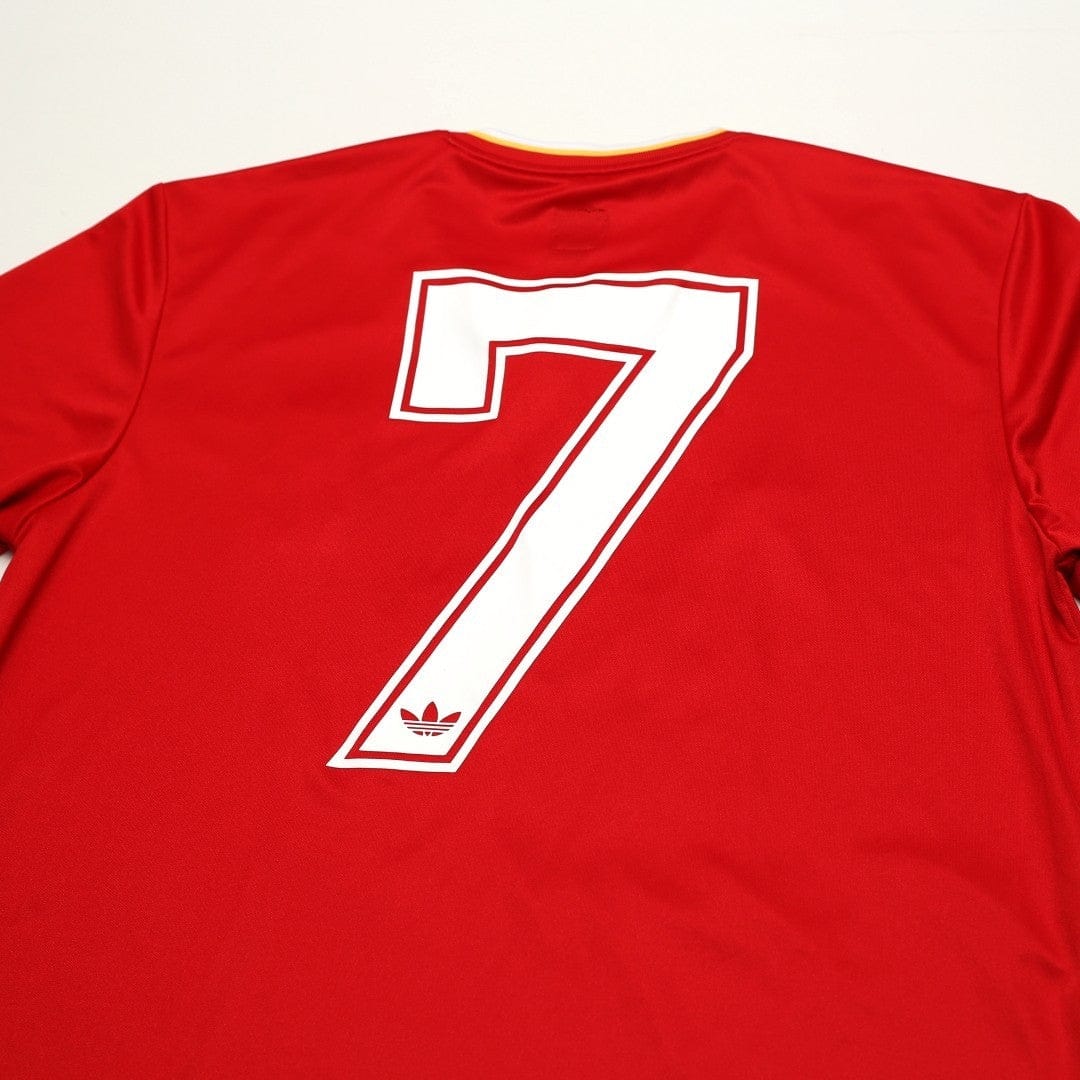 1985/87 Dalglish #7 Liverpool Retro adidas Originals L/S Home Football Shirt M/L