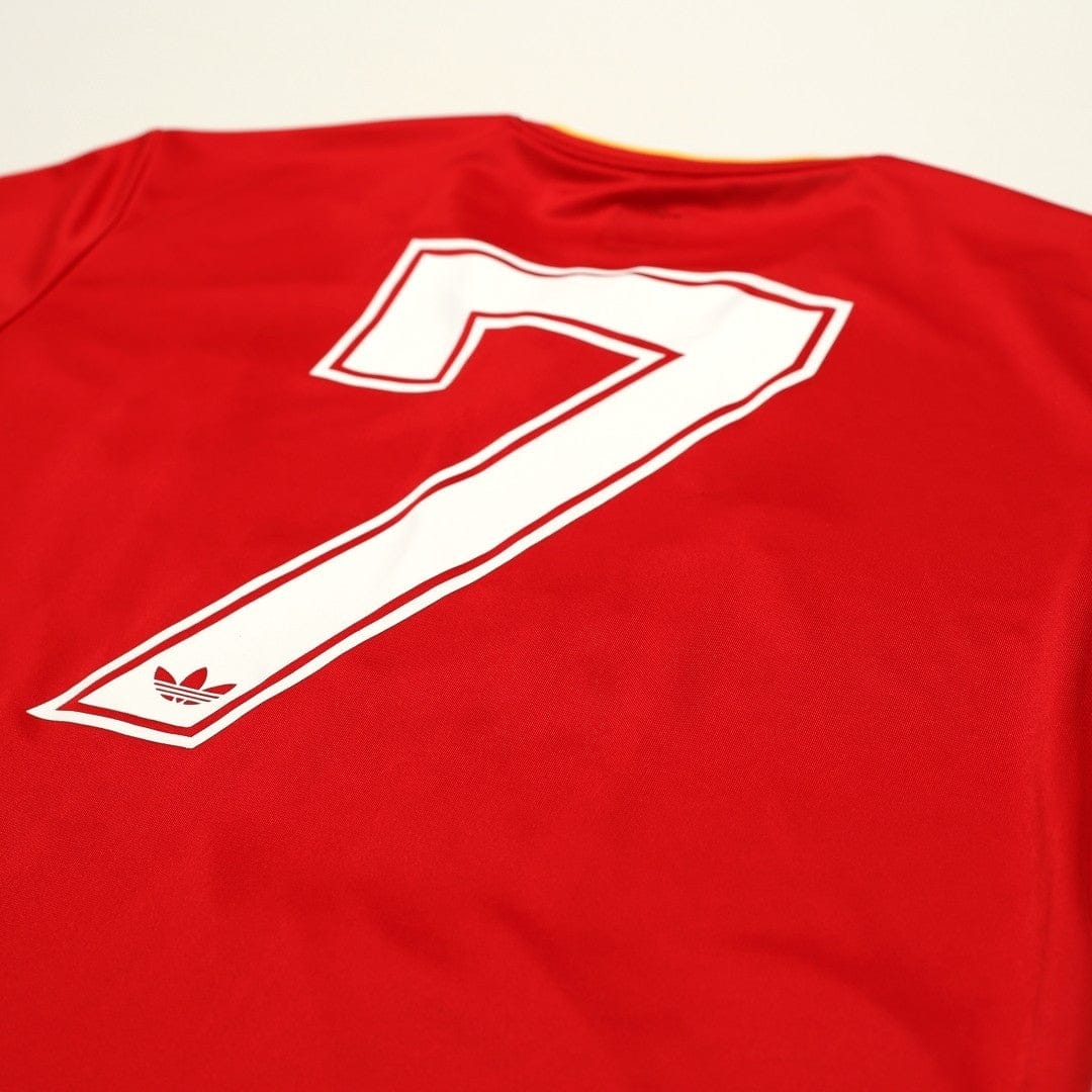1985/87 Dalglish #7 Liverpool Retro adidas Originals L/S Home Football Shirt M/L