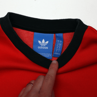 1985 Inspired Manchester United adidas Originals Football Sweatshirt (S)