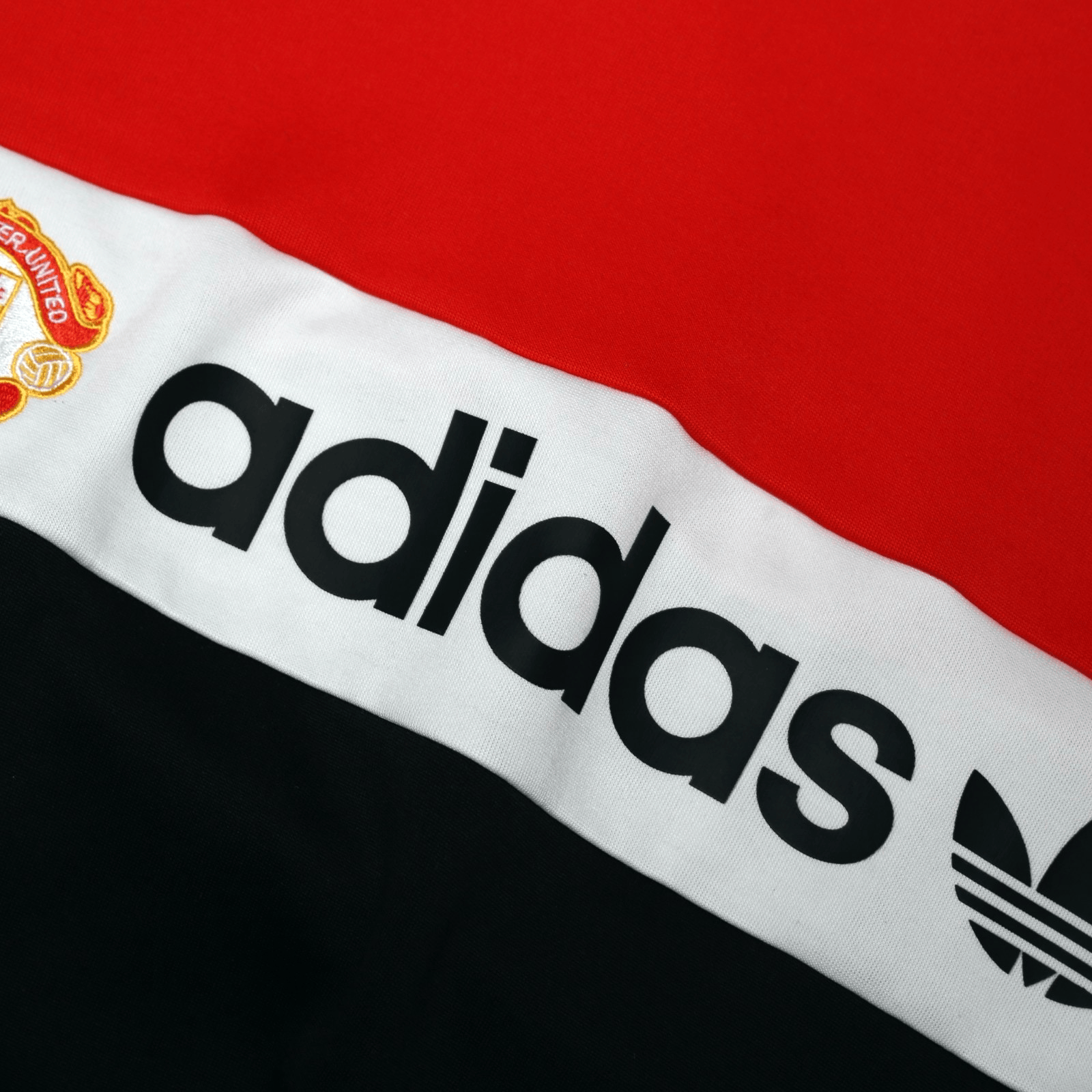 1985 Inspired Manchester United adidas Originals Football Sweatshirt (S)
