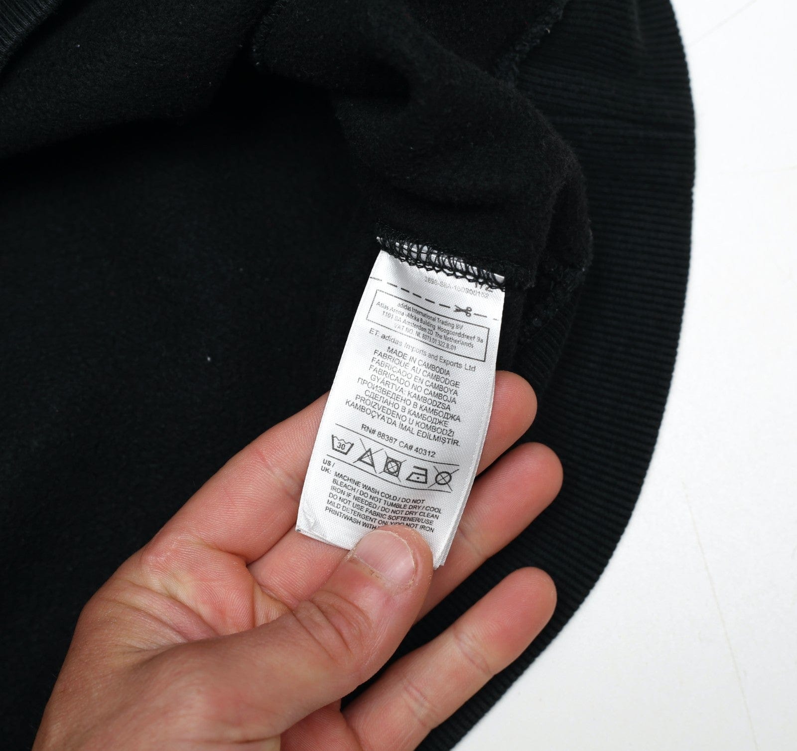 1985 Inspired MANCHESTER UNITED Retro adidas Originals Sweatshirt (L)