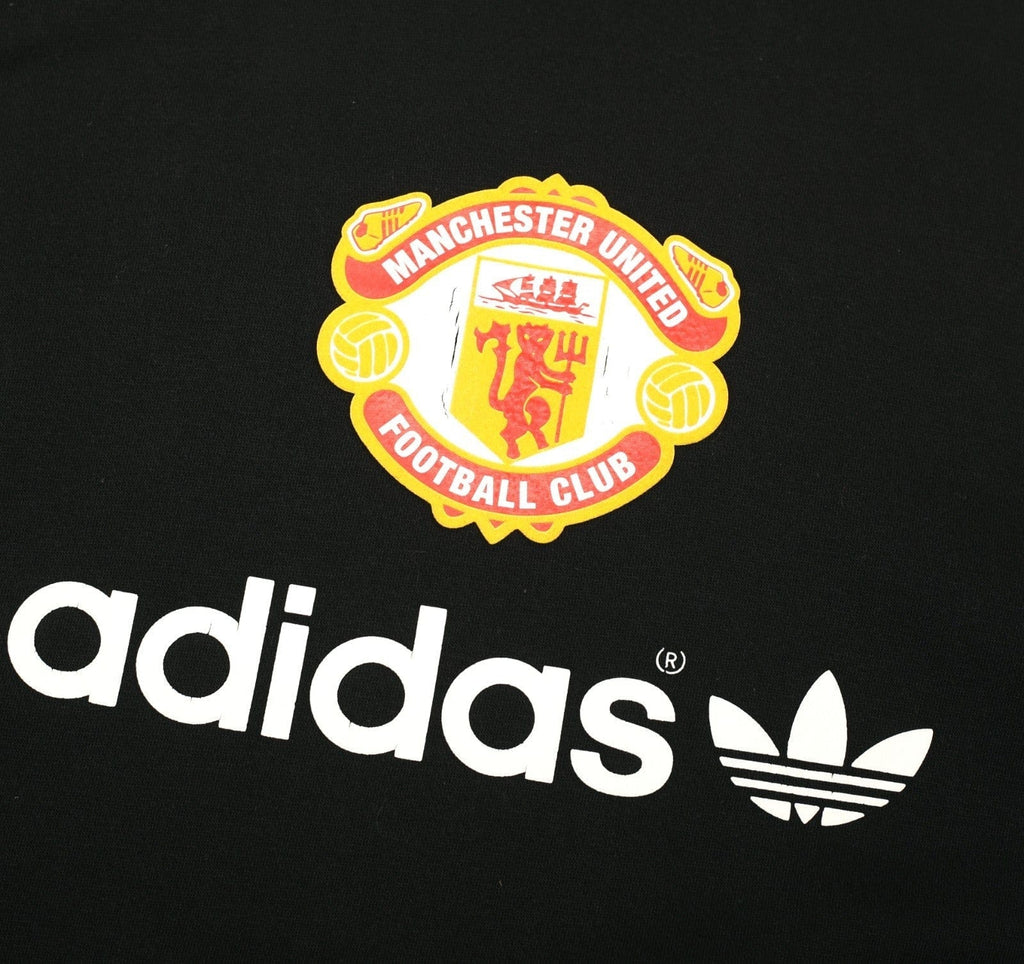 1985 Inspired MANCHESTER UNITED Retro adidas Originals Sweatshirt (L)