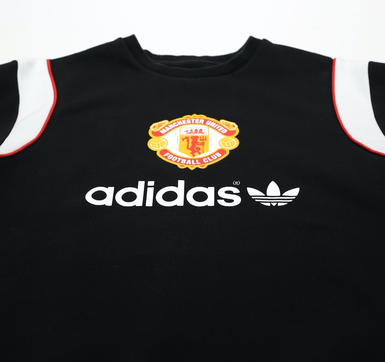 1985 Inspired MANCHESTER UNITED Retro adidas Originals Sweatshirt (L)