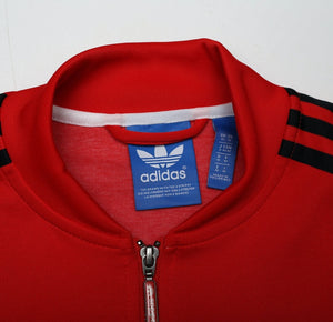 1985 MANCHESTER UNITED adidas Originals FA Cup Football Track Top Jacket (M)