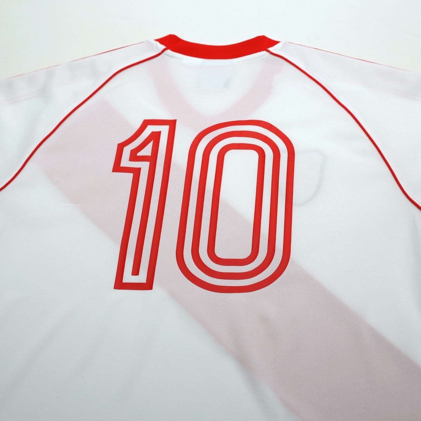 1985' River Plate #10 Retro adidas Originals Home Football Shirt (XL)