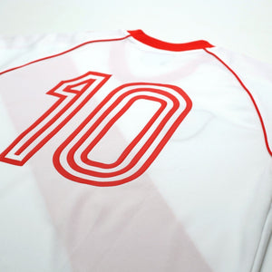 1985' River Plate #10 Retro adidas Originals Home Football Shirt (XL)