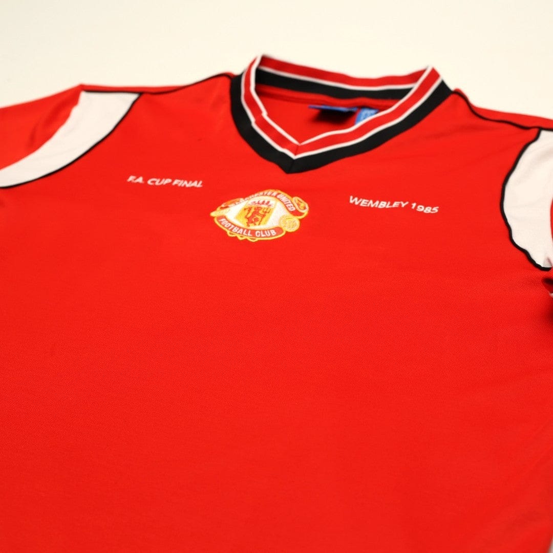 1985 Robson #7 Manchester United adidas Originals FA Cup Football Shirt (L/XL)